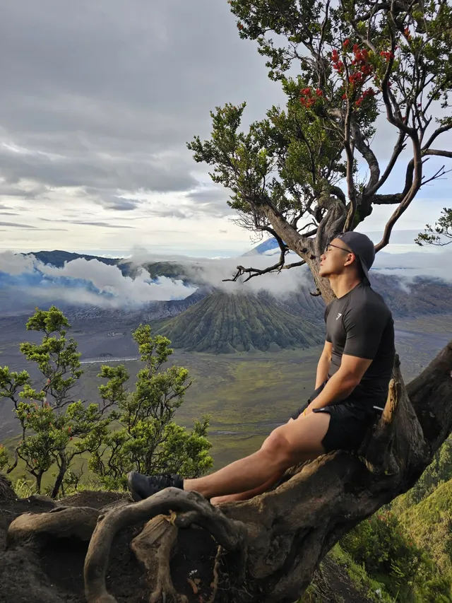 雨季 Bromo火山 美好短暫 一生難忘