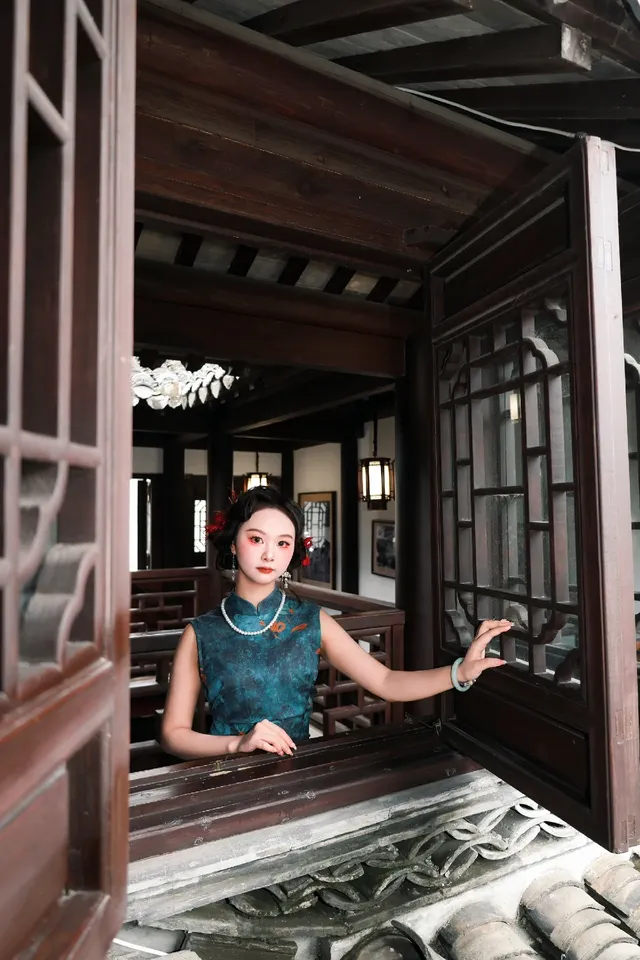 在淮安，旗袍妝造｜河下古鎮約拍