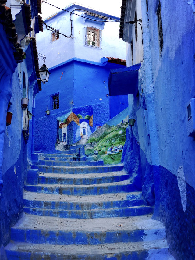 舍夫沙萬的藍,已是人間絕色 舍夫沙萬的藍,已是人間絕色