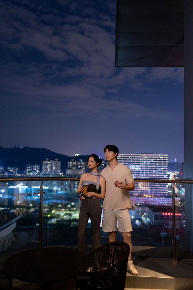 在珠海至高的無邊泳池，俯瞰僑鄉百年風雲