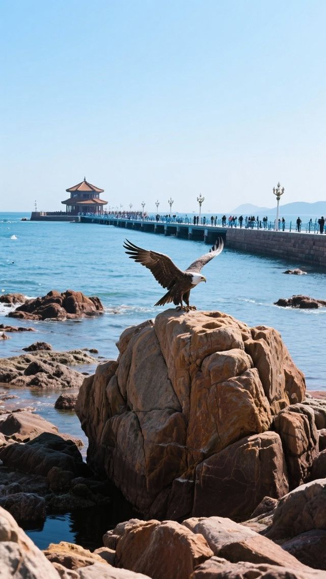 棧橋,是青島的「城市原點」,更是中國海岸線上最具人文溫度的百年地標。它不單是一條伸向大海的狹長堤岸, 棧橋,是青島的「城市原點」,更是中國海岸線上最具人文溫度的百年地標。它不單是一條伸向大海的狹長堤岸,
