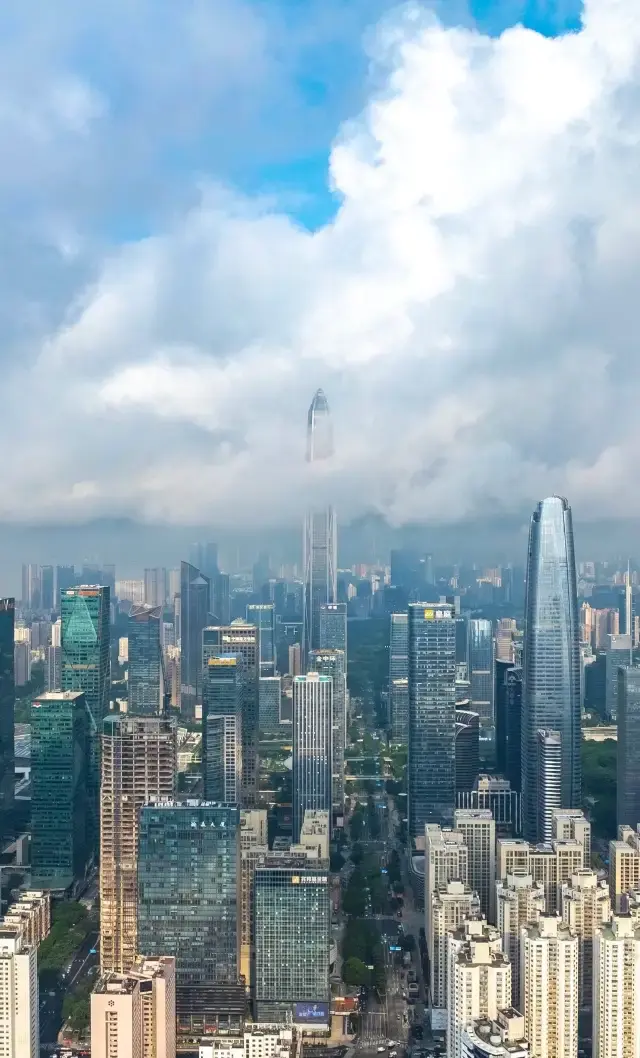 Cloud Viewing of the Deep City