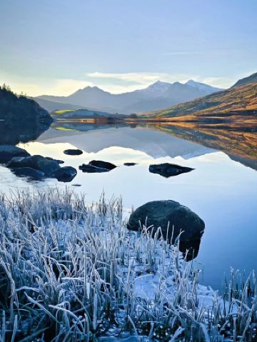 ฤดูหนาวในเขตอังกฤษไปยังอุทยานแห่งชาติ Snowdonia!