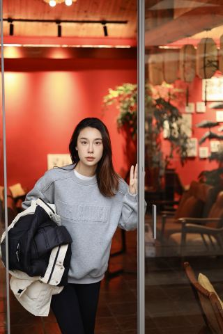 I had coffee at a 600-year-old temple.