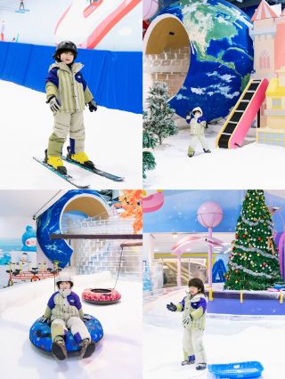 Shanghai Family Outing｜Experience the Freedom of Playing in Snow at Woye Ice and Snow Park