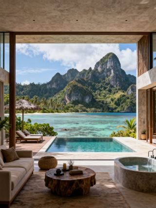 셍본나 가족 해양섬 여행, 여기서 유리 바다를 경험하세요