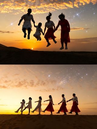 In the Dunhuang Desert, every starry sky is different