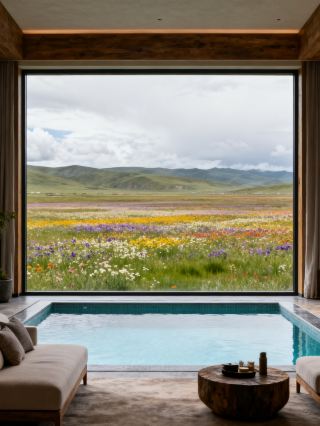 草原の花海に泊まる、端午節の20℃避暑天国