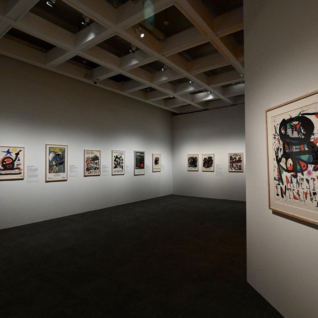 香港藝術館展出西班牙現代藝術大師米羅作品