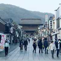 Shopping Street leading to Zenko-ji Temple
