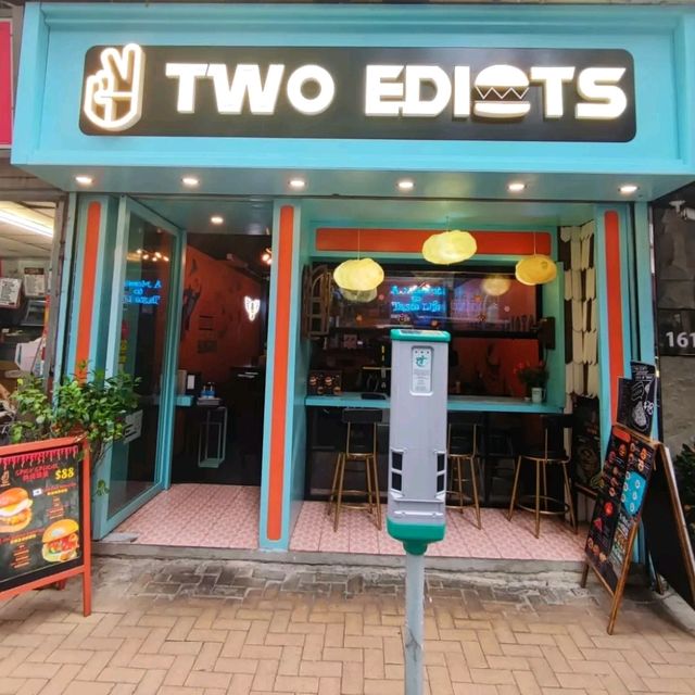 灣仔高質burger店！