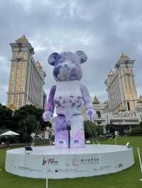 澳門🇲🇴最新展覽🤭Be@rbrick😏1000%超巨型户外Be@rbrick