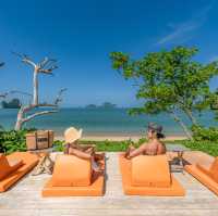นอนชิลฟีลติดเกาะที่อ่าวต้นไทร กระบี่🏝️