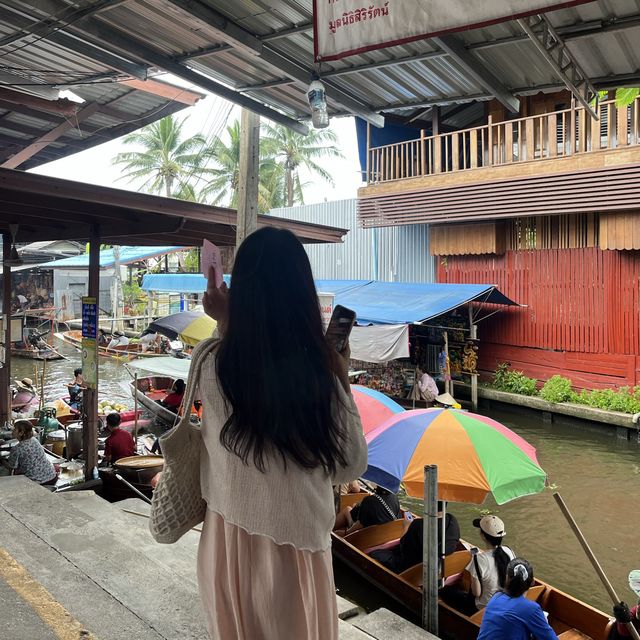 이색적인 수산시장 방콕의 담넌사두억 다녀왔어요