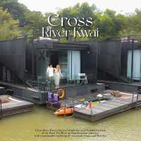 Cross River Kwai พาไปนอนแพแบบลักชูริมแม่น้ำแคว