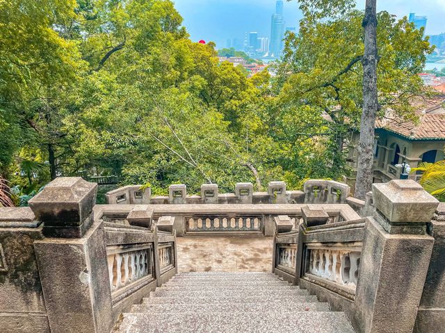 鼓浪嶼最近視野，日光岩景區