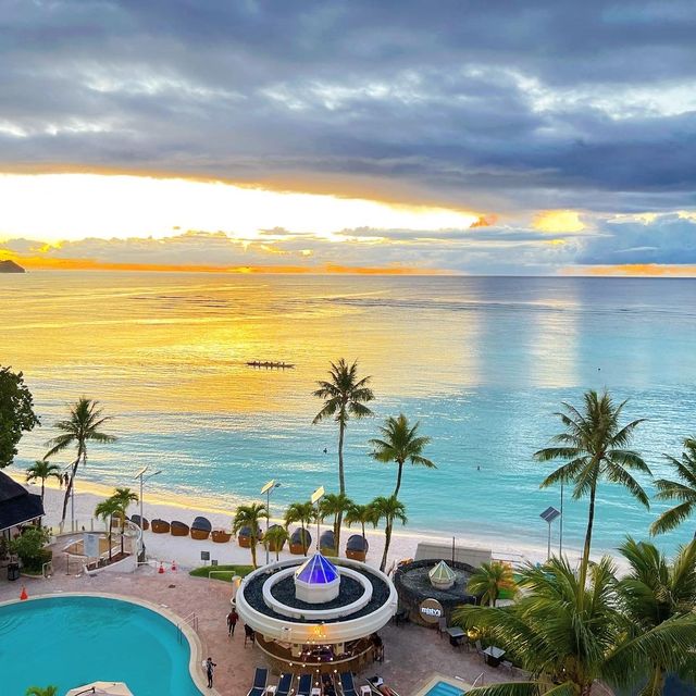 ウェスティンリゾート・グアム The Westin Resort Guamから見たタモンビーチ