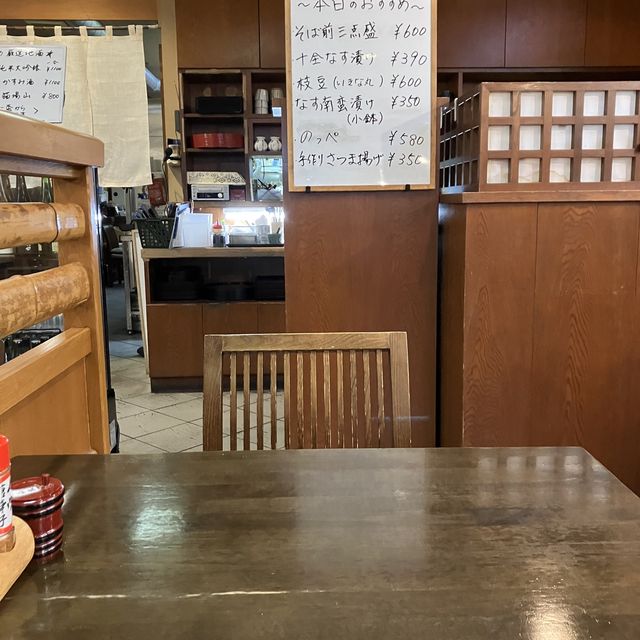 新潟市で藪蕎麦をいただく