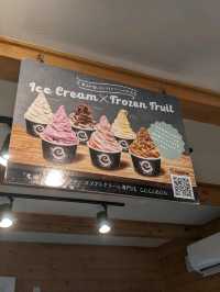 【北海道初製法のアイス】好きなフルーツをトッピング出来るアイス屋さん