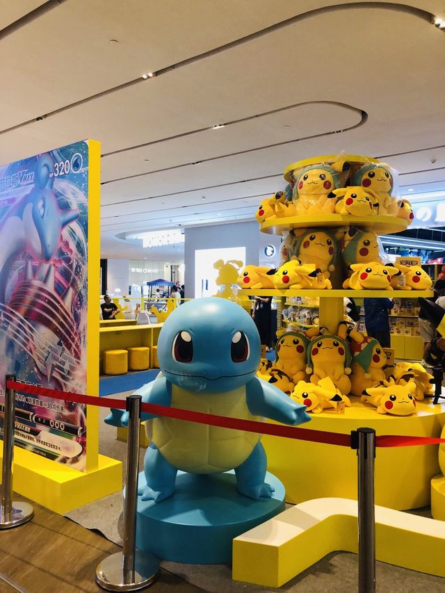 室內室外的商場