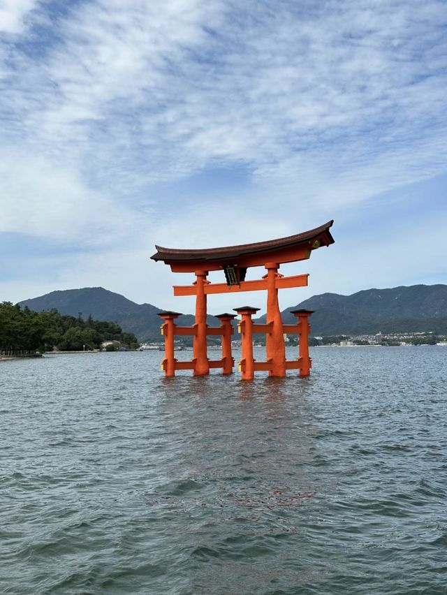 神聖的海上之旅⛩️⛩️🌊 嚴島神社