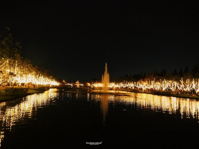 บรยากาศยามค่ำคืน
"งานพรรณไม้งามอร่ามสวนหลวง ร.9 "
