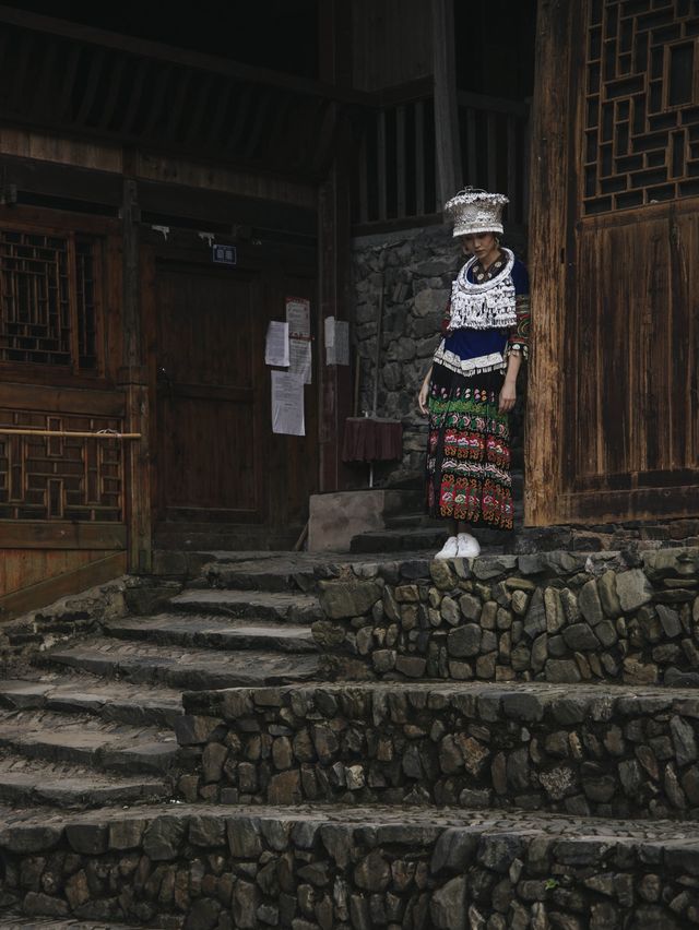 Langde Miao minority village in Guizhou
