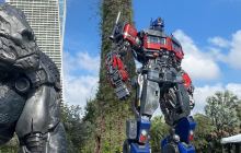 6m tall Optimus Prime on display 