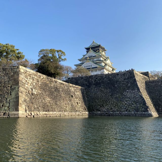 大阪必去景點之@大阪城天守閣