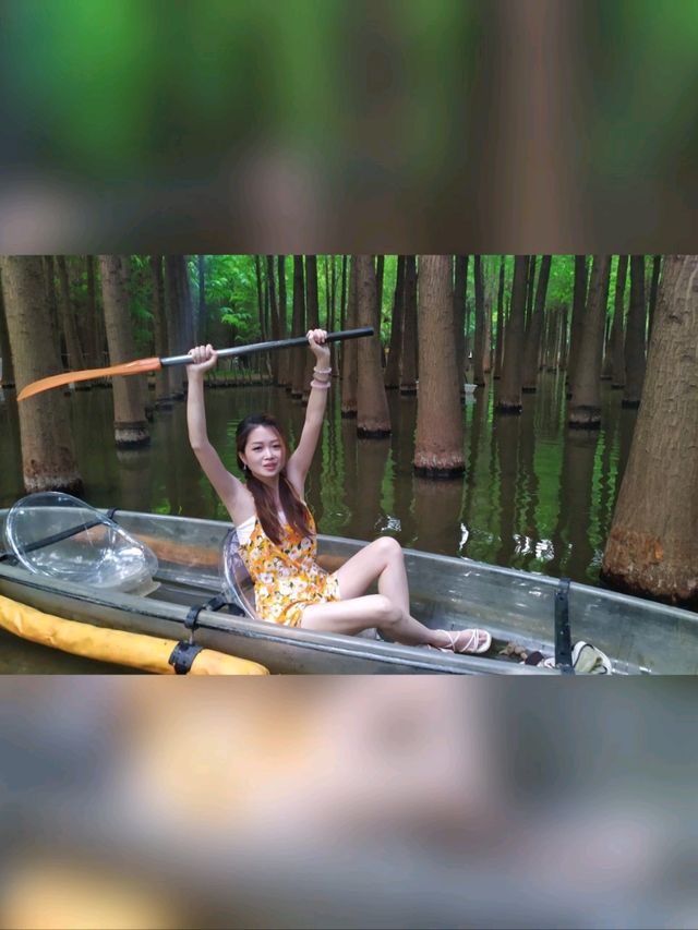 到昆明‘撈漁河濕地公園’划船去-位置實戰攻略