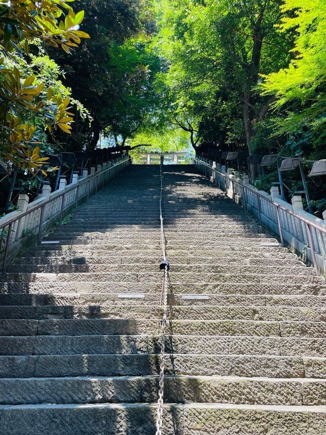 【東京都/愛宕神社】息を呑むほどの急な石段がある神社