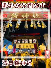 【東京都/鷲神社】賑やかな酉の市