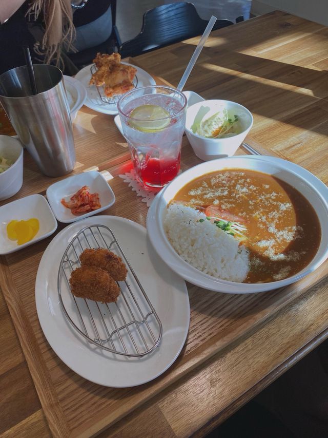 강릉 한옥 감성 속 일본 카레 맛집💗