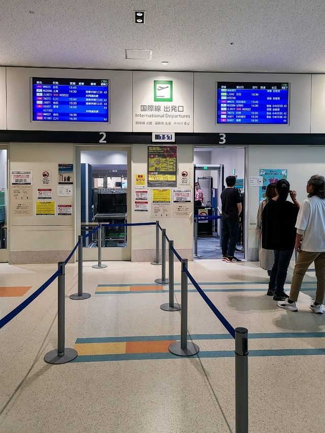 はじめての那覇空港国際線ターミナル