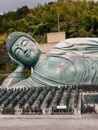 วัดนันโซอิน Fukuoka ญี่ปุ่น พระนอนองค์ใหญ่ที่สุด