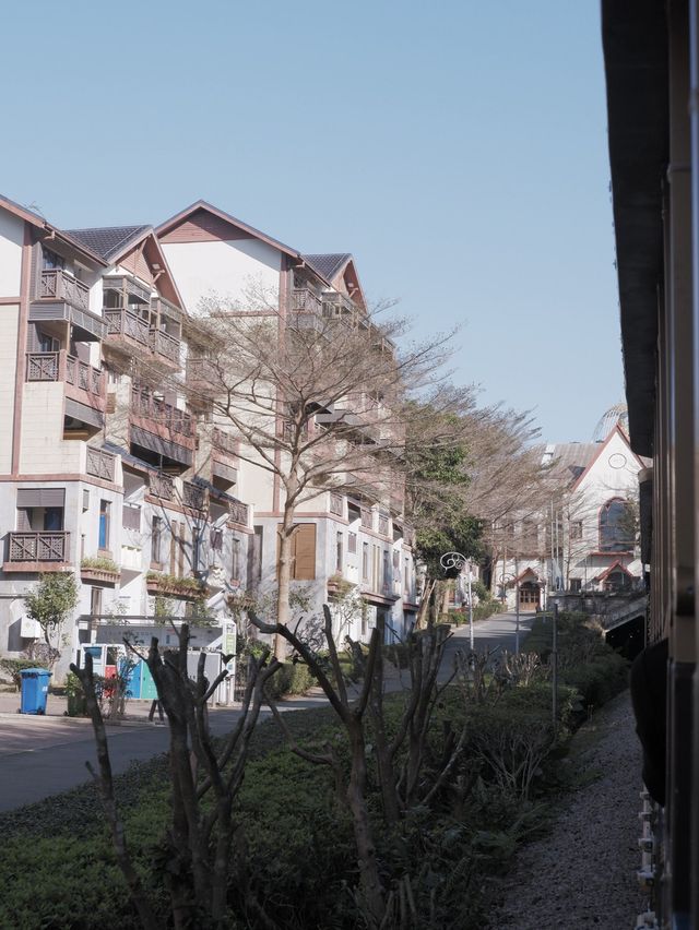 東部華僑城森林小火車，高空欣賞小瑞士