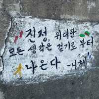 진정 위대한 생각은 걷기로부터 나온다 - 청산도 봄여행