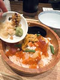 魚生茶漬飯♥️味道鮮甜美味