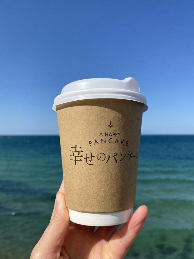 淡路島！海が本当に美しい幸せのパンケーキ