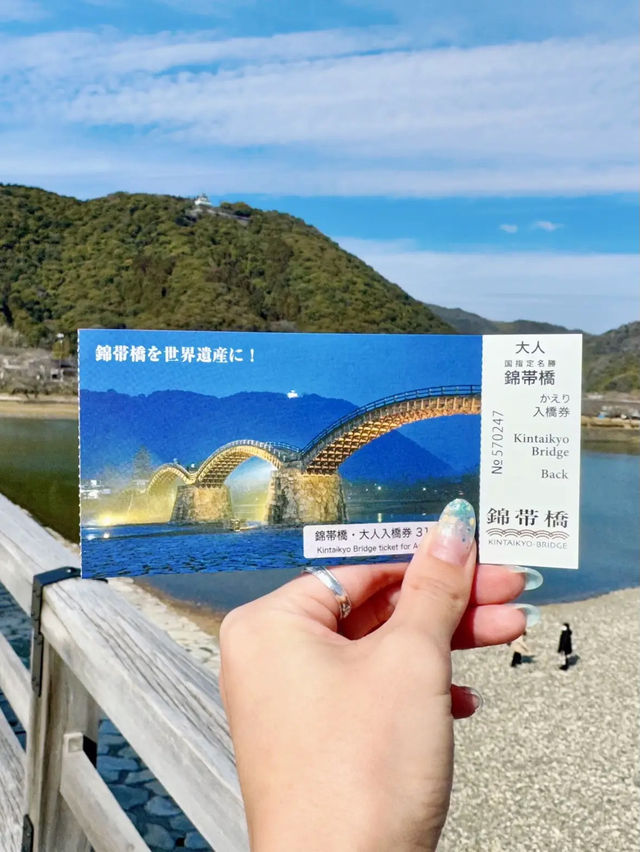【絶景】世界唯一の美しさを誇る錦帯橋🌉🌸