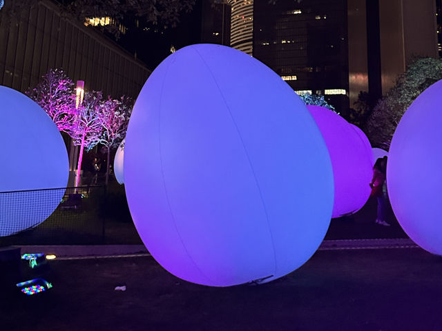 香港好去處 | 金鐘添馬公園 | teamLab: 光漣