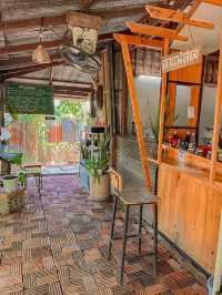 ขนมเส้นน้ำย้อย บ้านไม้แสนล้าน@น้ำแพร่🍃🎋
