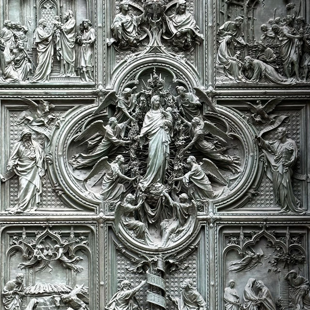 Iconic landmark in Milan, Italy