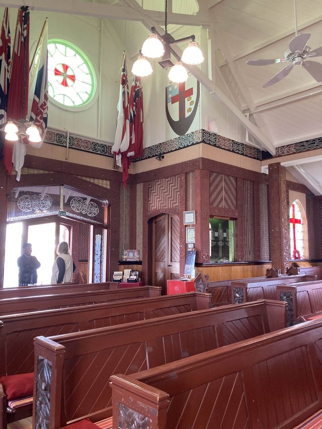 【New Zealand】ロトルアの美しい教会 St.Faiths anglican church