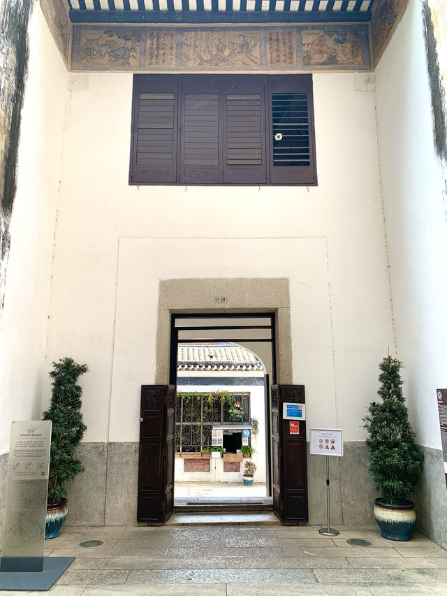 マカオ　マカオ観光　Mandarin's House 鄭家屋敷が立派で素晴らしい！