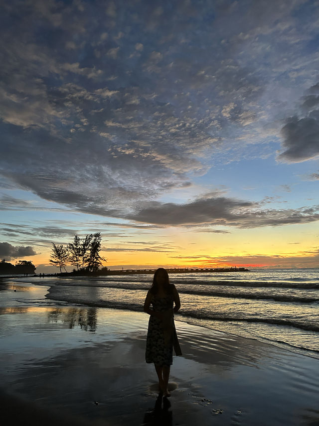 Beautiful Sunset in Miri, Sarawak