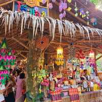 ตลาดเช้า ชาวกะเหรี่ยง โอ๊ะป่อย ราชบุรี 