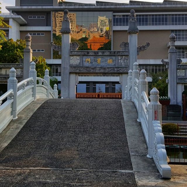 【臺中】具有中國古典建築的特色，呈現出莊嚴且典雅的氛圍