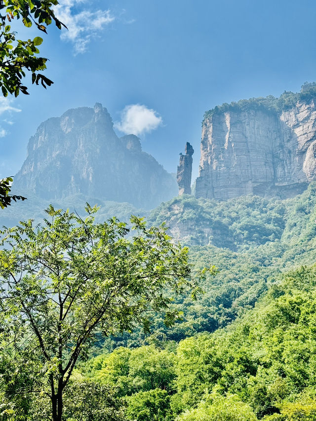 Experience magical mountains and waterfalls at Baligou Scenic Area