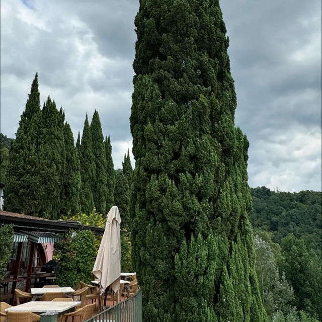 Resort on the mountain of Luca Tuscany Italy 🇮🇹 